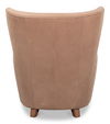 Lombard Wing Chair,Greece Grey Leather thumbnail 9