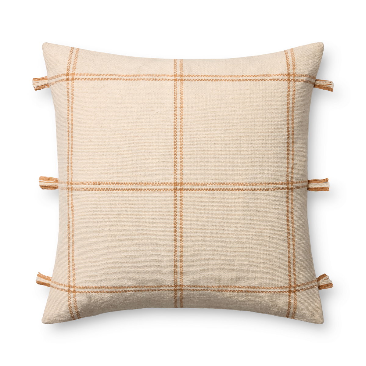 Amber Lewis x Loloi Lainey Pillow, Decorative Pillow, 24" length x 24" width View 1