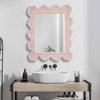 Sea Coral Pink Mirror, by Uttermost, 2'3.12" width x 2'10.25" height x 2.5" depth thumbnail 2
