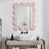 Sea Coral Pink Mirror, by Uttermost, 27.12" width x 34.25" height x 2.5" depth thumbnail 2