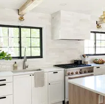 Online Designer Bathroom Cloé 2.5" x 8" Glossy Ceramic Tile in White