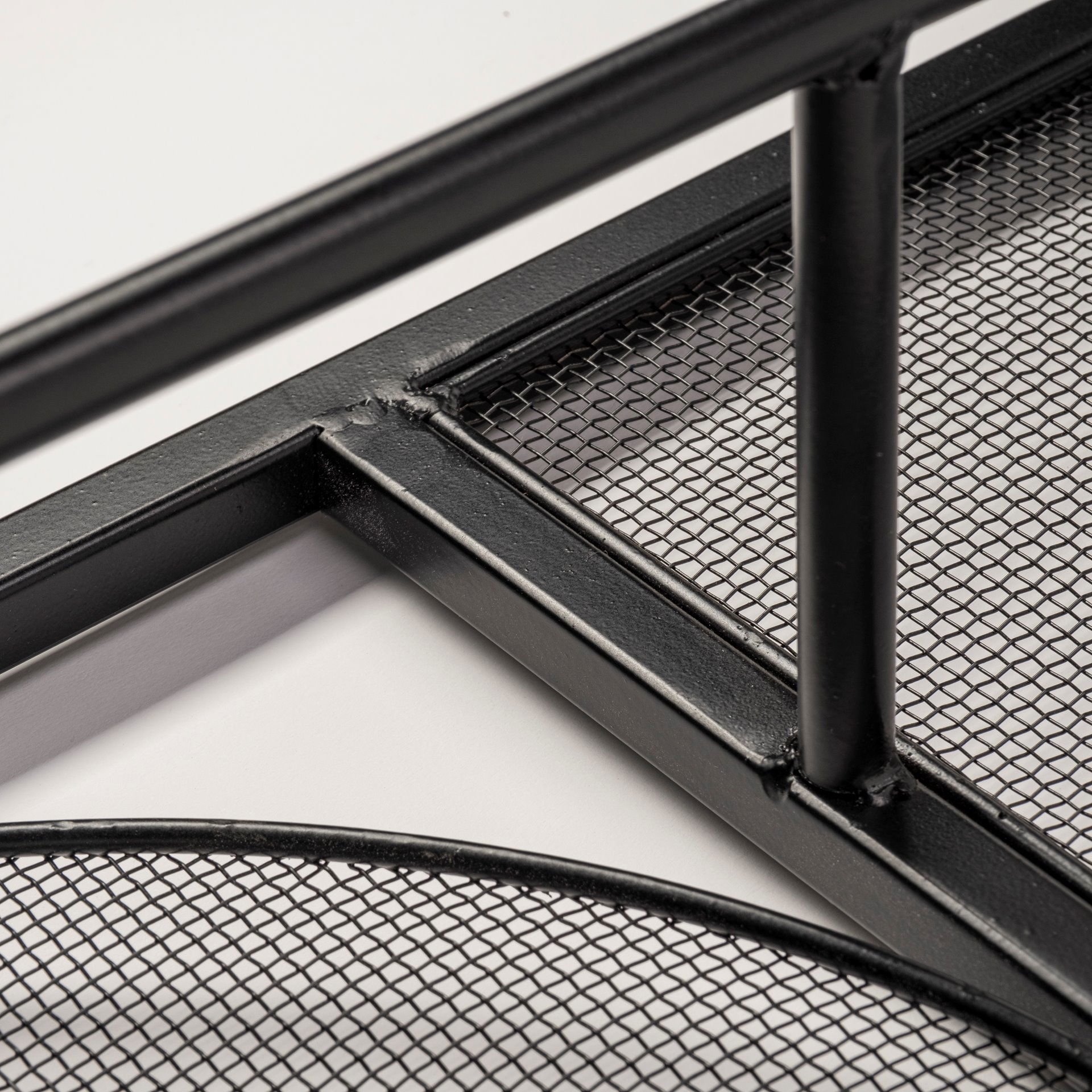 Navin 10x46.5 Black Metal Body White Fabric Shade Rectangular Wall Sconce, by Mercana, 10.04" length x 8.86" width x 46.85" height View 6