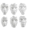 SELF-PORTRAIT WALL DECOR, WHITE, S/6, Art by Uttermost, 9.62" width x 14" height x 5.12" depth thumbnail 1
