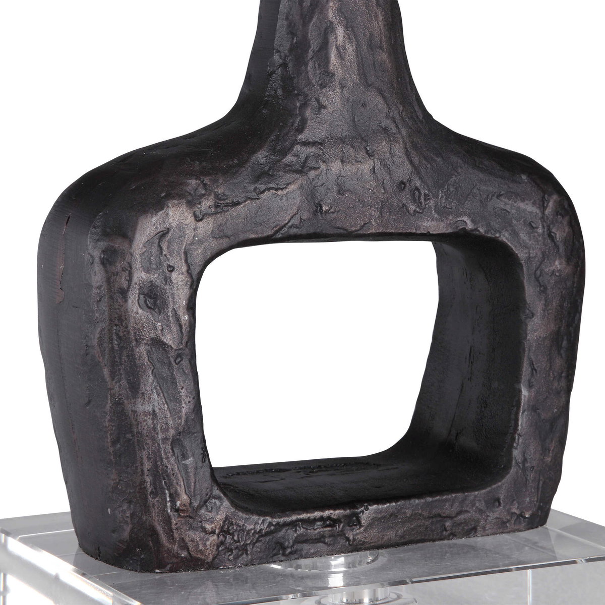Darbie Iron Table Lamp, by Uttermost, 1'4" width x 2'11.75" height x 10" depth View 8