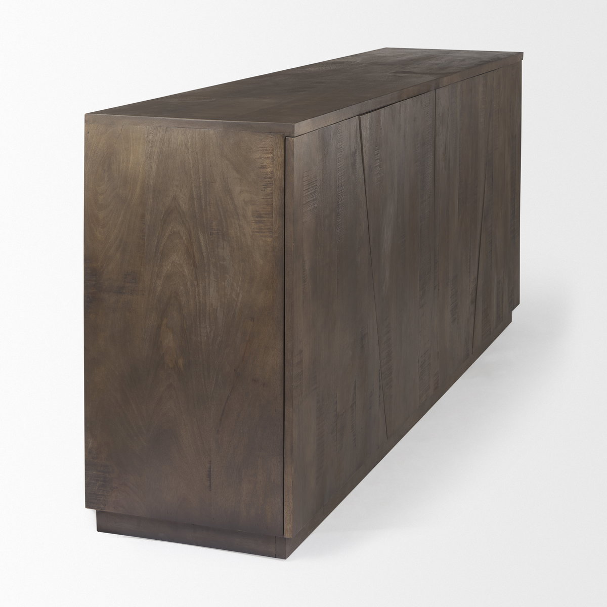 West  Wooden Angular Sideboard, Sideboards & Buffet by Mercana, 82" length x 18" width x 34" height View 7