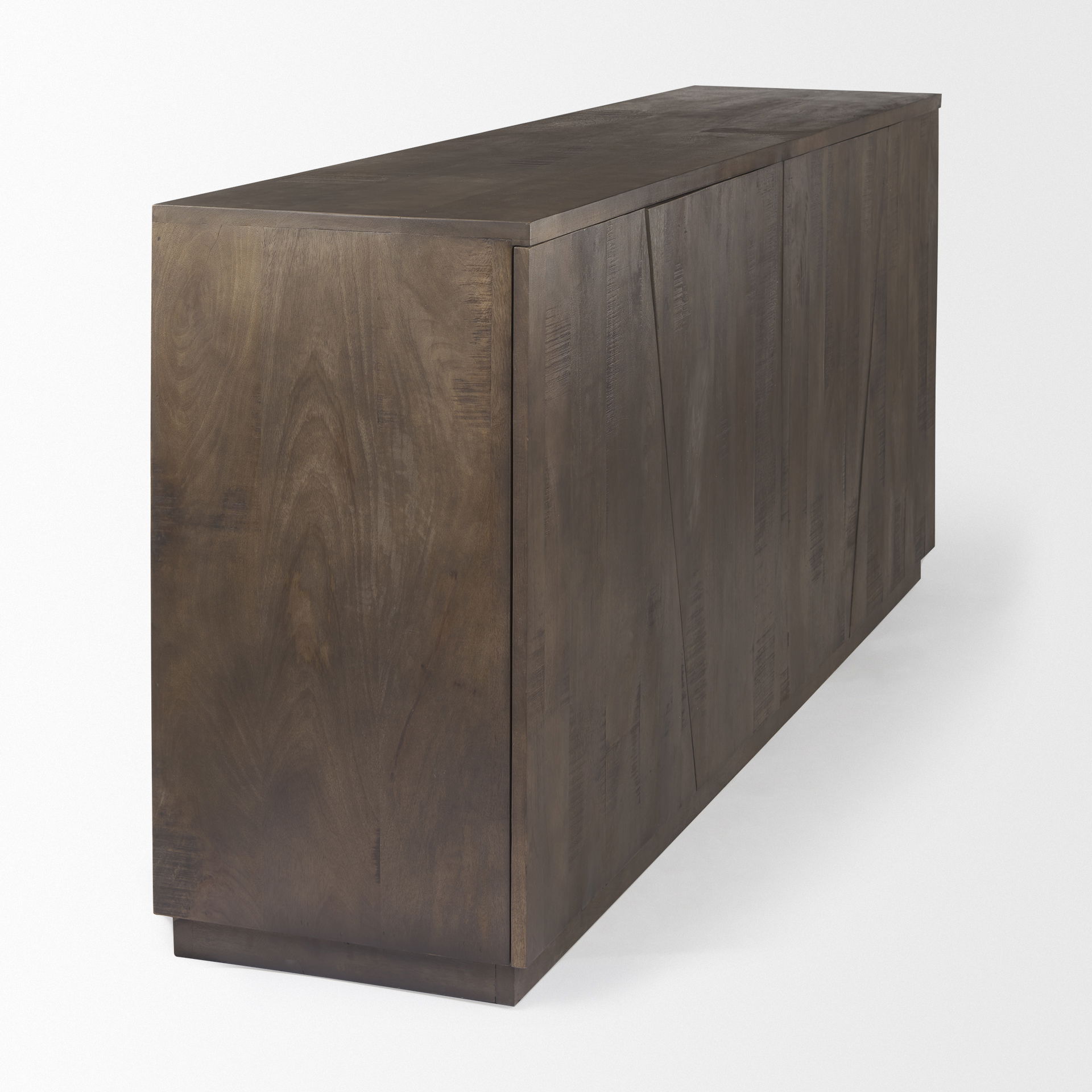 West  Wooden Angular Sideboard large image 
