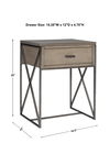 Cartwright Gray Side Table thumbnail 2