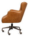 Andrew Jackson Desk Chair  Cuba Brown, by Sarreid, 2'5" length x 2'1" width x 2'11" height thumbnail 9