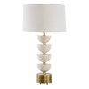 Hemisphere Travertine Table Lamp, by Uttermost, 1'5" width x 2'6.5" height x 1'5" depth thumbnail 5