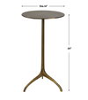 Beacon Gold Accent Table, Side & End Table by Uttermost, 14" width x 25" height x 14" depth thumbnail 3