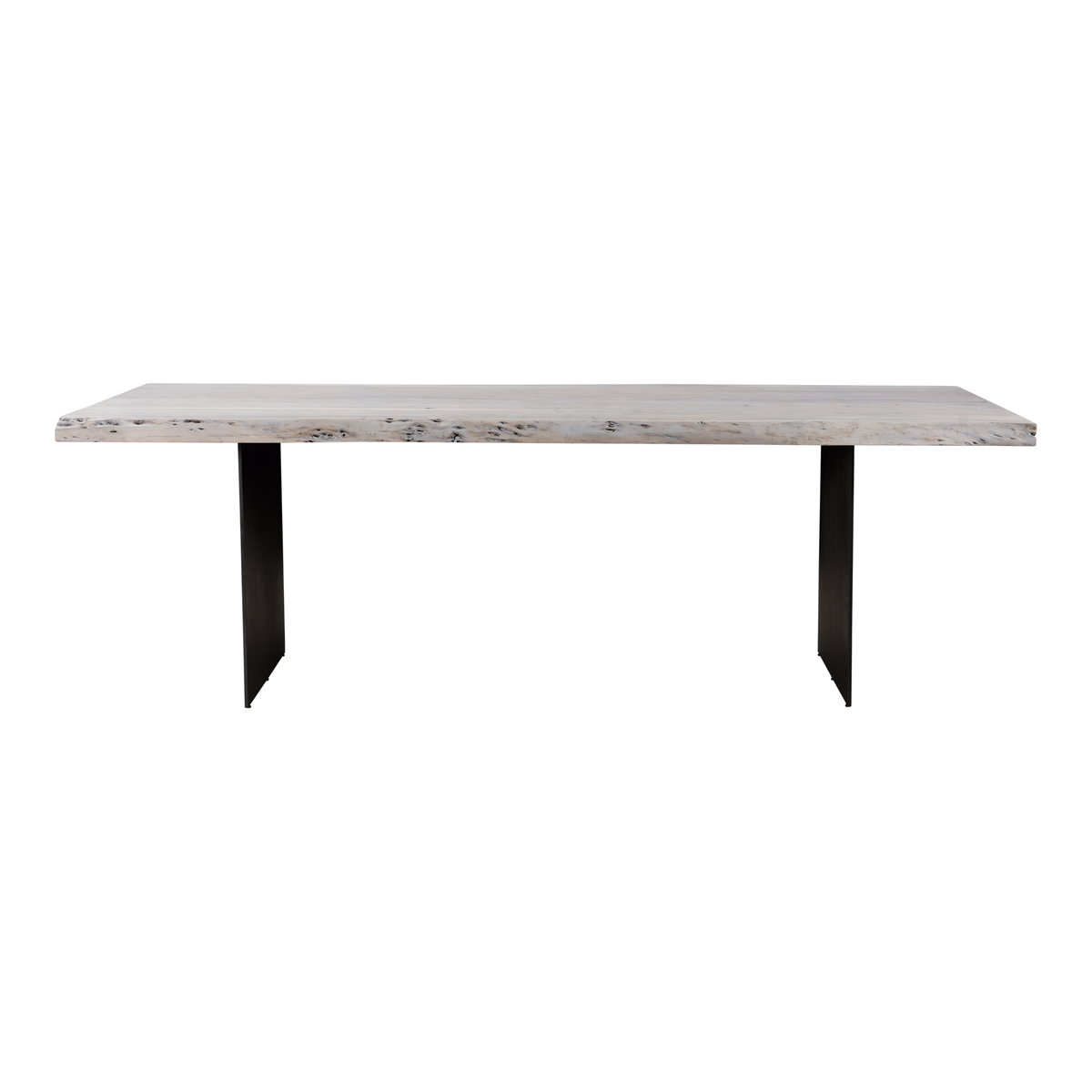 Evans Dining Table White, by Moe's Home, 94" width x 30" height x 38" depth View 1
