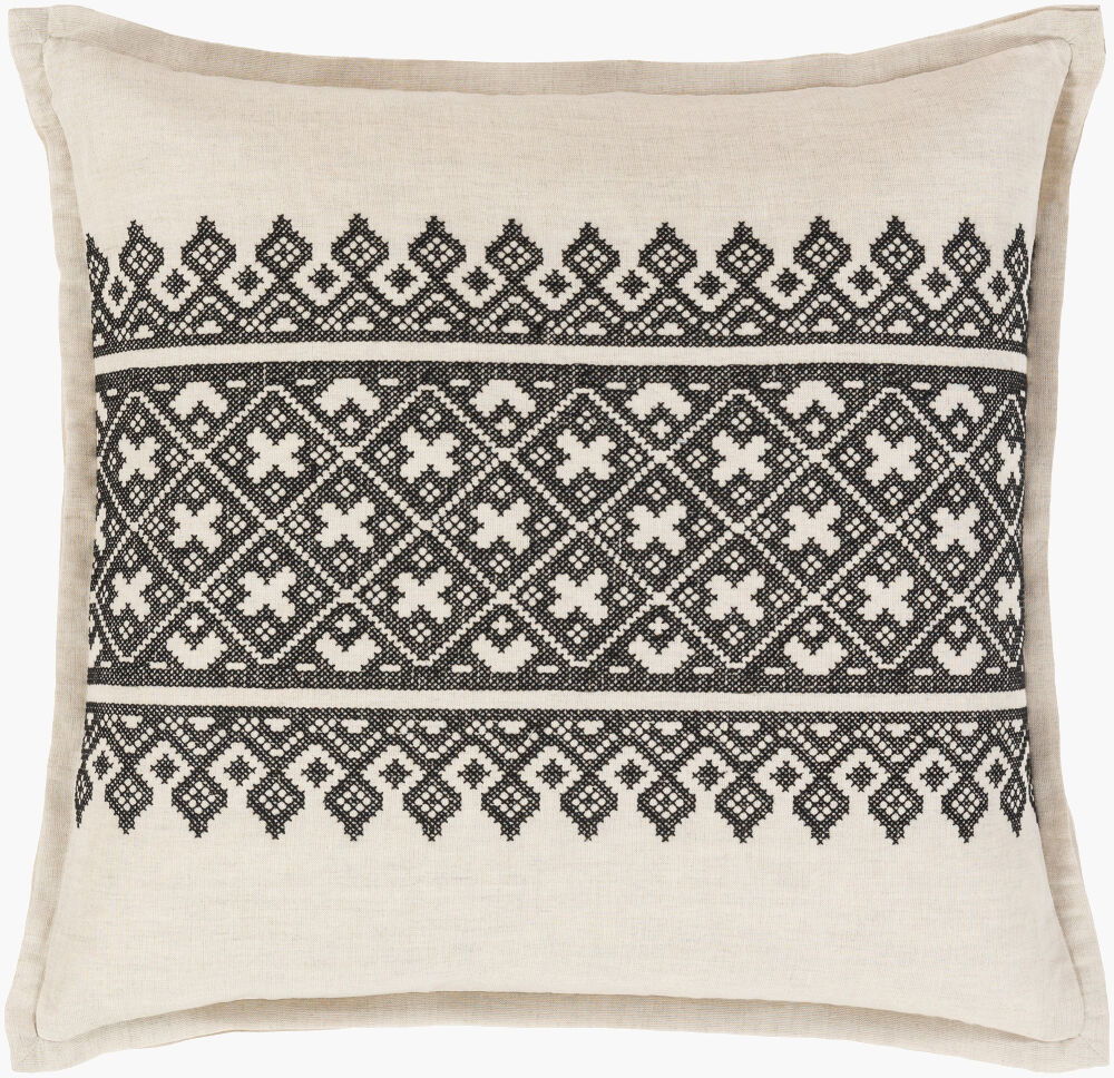 Pentas Accent Pillow, Decorative Pillow by Surya, 18" length x 18" width