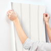 French Soft Linen Stripe Wallpaper, by York Wall, 27' length x 2'3" width x 0.02" depth thumbnail 3