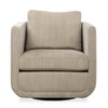 Abound Porcelain Swivel Chair, Accent Chair by Uttermost, 29.6" width x 26.5" height x 32" depth thumbnail 1