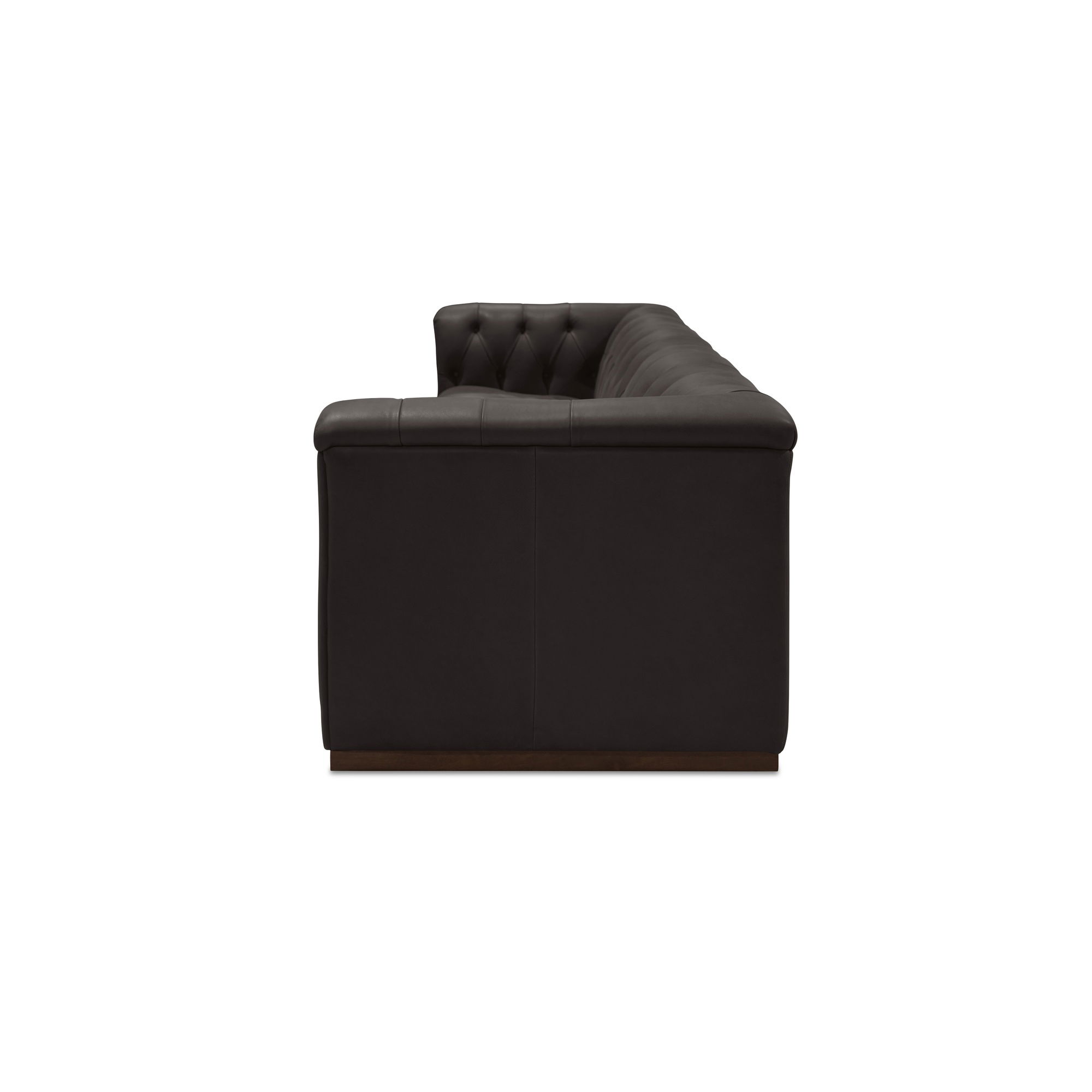 Jervis Sofa Deep Brown, Sofas & Sectional by Moe's Home, 83.5" width x 32.5" height x 40.35" depth View 3