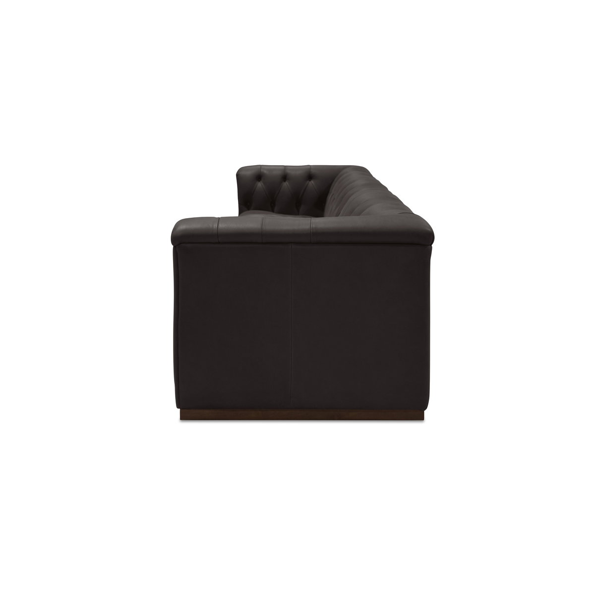 Jervis Sofa Deep Brown, Sofas & Sectional by Moe's Home, 83.5" width x 32.5" height x 40.35" depth View 3