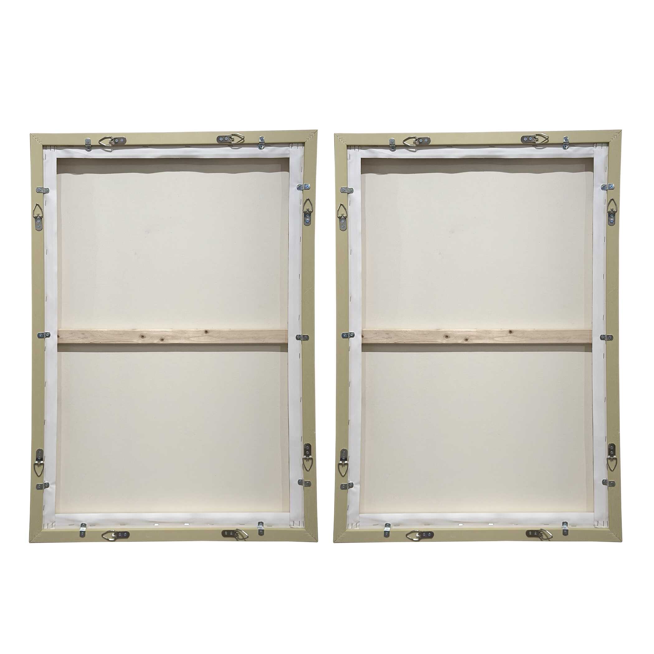 Abstract Afternoon Framed Canvases Set/2, Painting by Uttermost, 25.5" width x 37.5" height x 2" depth View 7