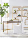 Colette Slipcover Dining Chair, Set of 2, by Essentials for Living, 23" width x 41" height x 27" depth thumbnail 9