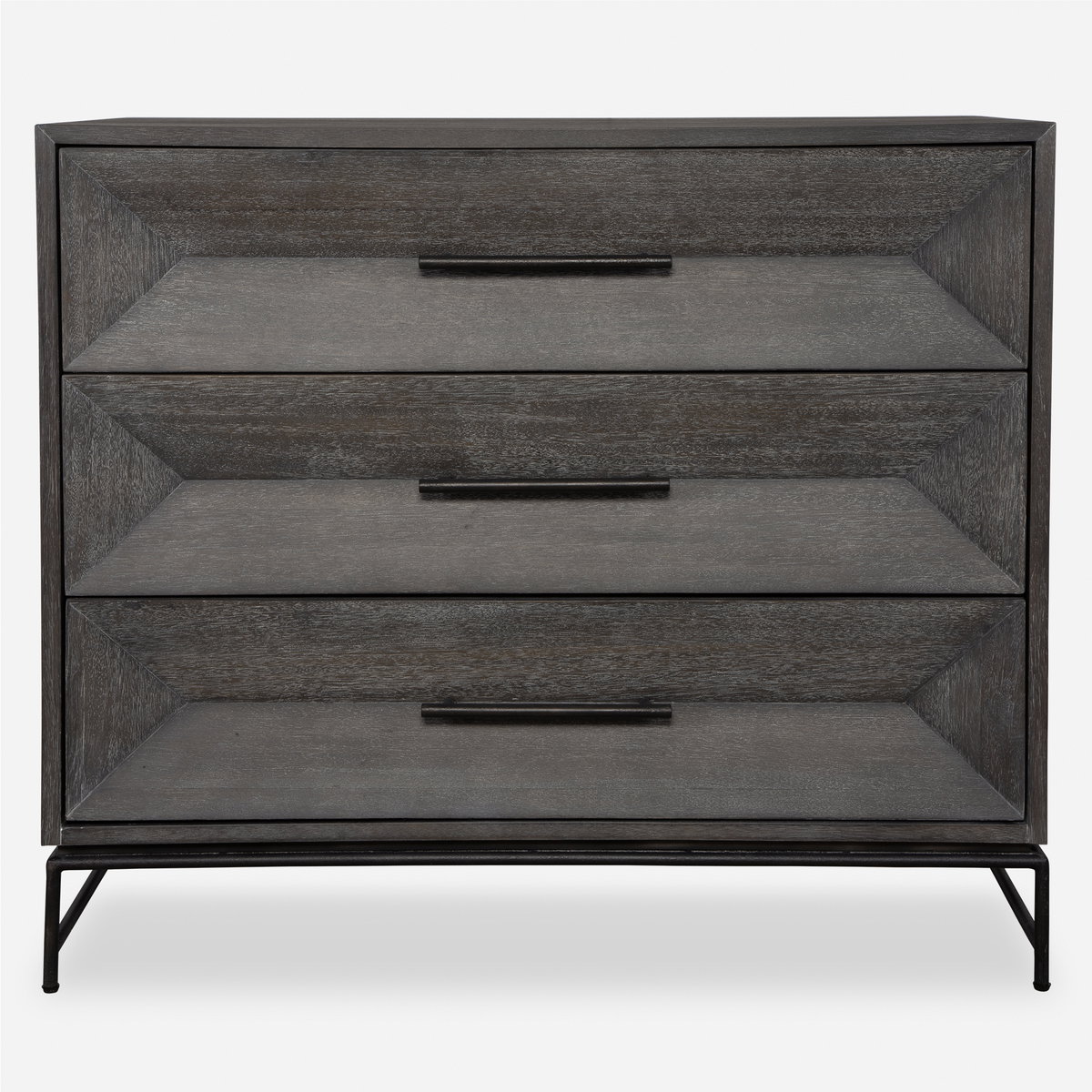 Knox Dark Walnut Accent Chest, Cabinets & Chest by Uttermost, 36" width x 32" height x 18" depth View 1
