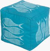 Rain Pouf, Ottoman by Surya, 18" width x 18" height thumbnail