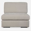 Refuge Armless Sand Sofa, Furniture by Uttermost, 40" width x 30" height x 37.5" depth thumbnail 9