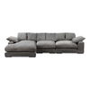 Plunge Large Sectional Charcoal thumbnail 0