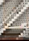 Soho Starburst Grey Peel & Stick Wallpaper thumbnail 2