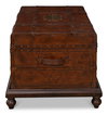 Laramie Trunk Coffee Table, by Sarreid, 43" length x 26" width x 20" height thumbnail 3