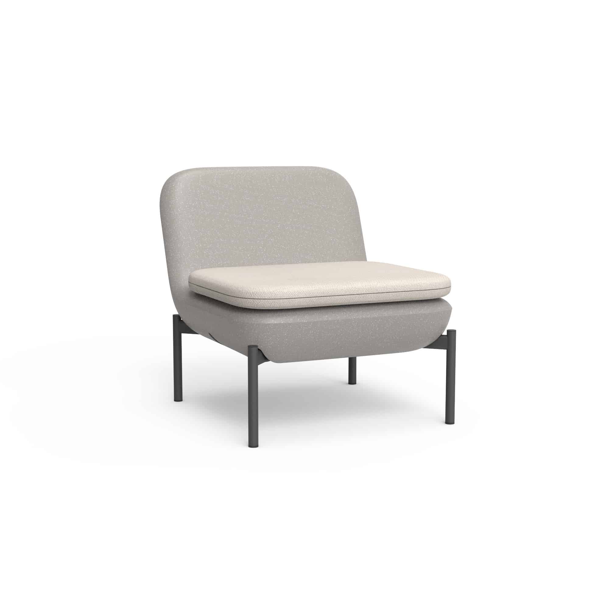 Inou Elements Base Unit Add-on, Outdoor Furniture by Crescent Garden, 2'3.8" width x 2'2.4" height x 2'1.3" depth View 5