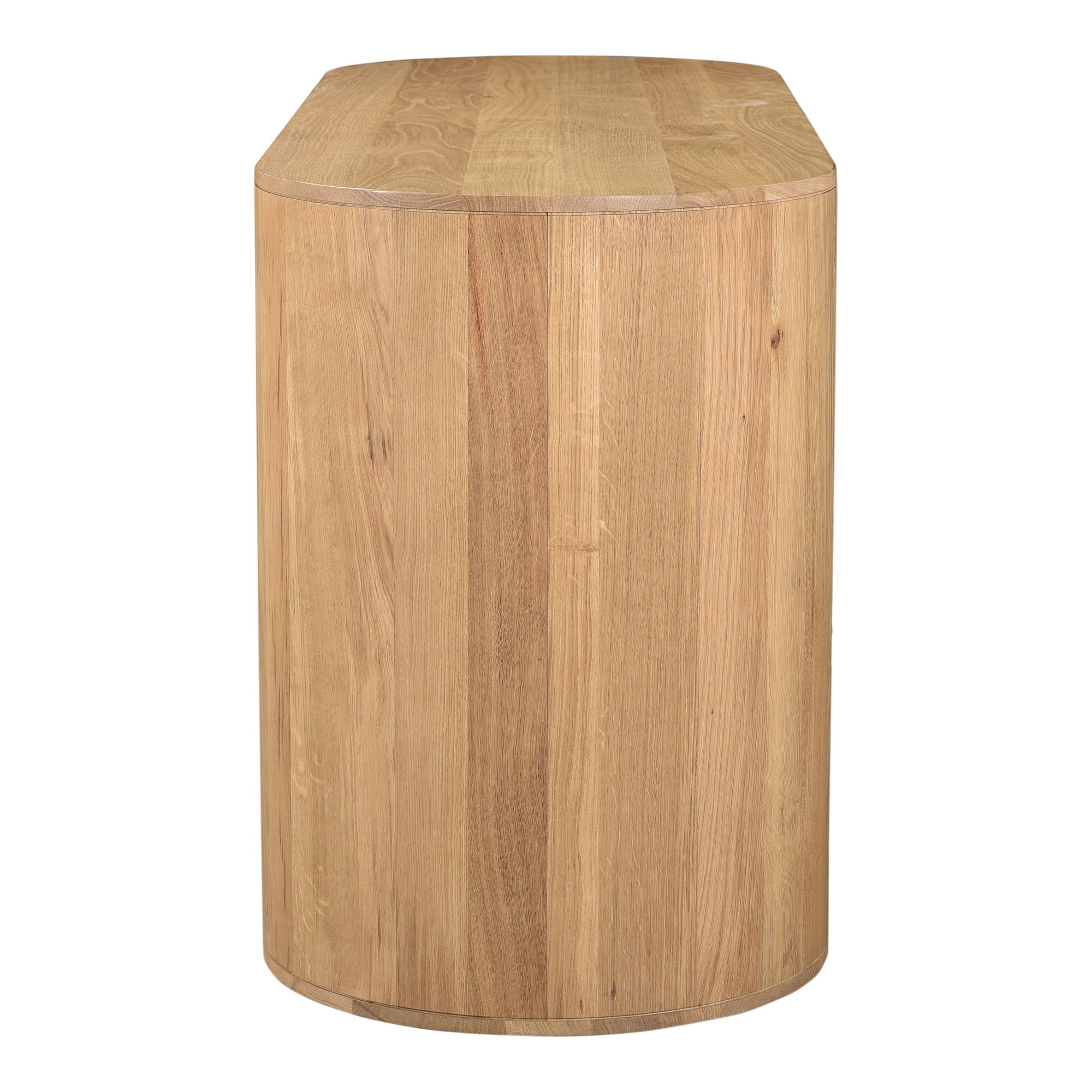 Theo 6 Drawer Dresser Natural, by Moe's Home, 66" width x 31.5" height x 22.5" depth View 3