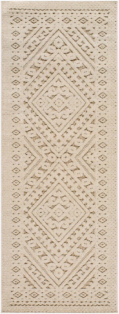 Rockport Machine Woven Rug, by Surya, 7'2.61" length x 2'7.5" width