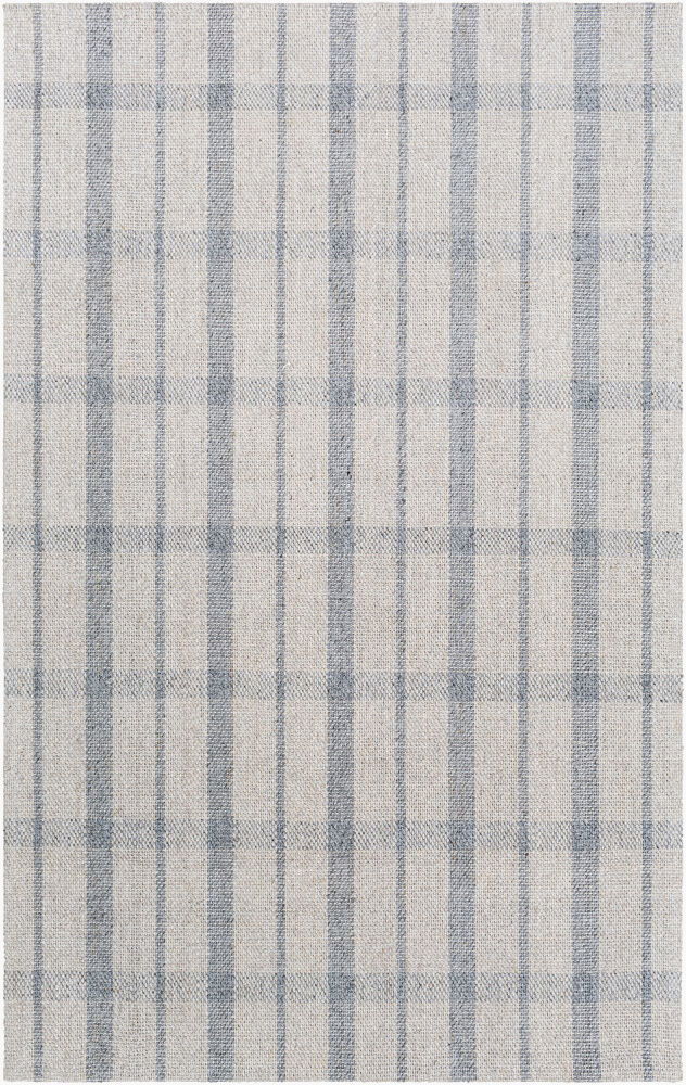 Tartan Handmade Rug, by Surya, 7'6" length x 5' width
