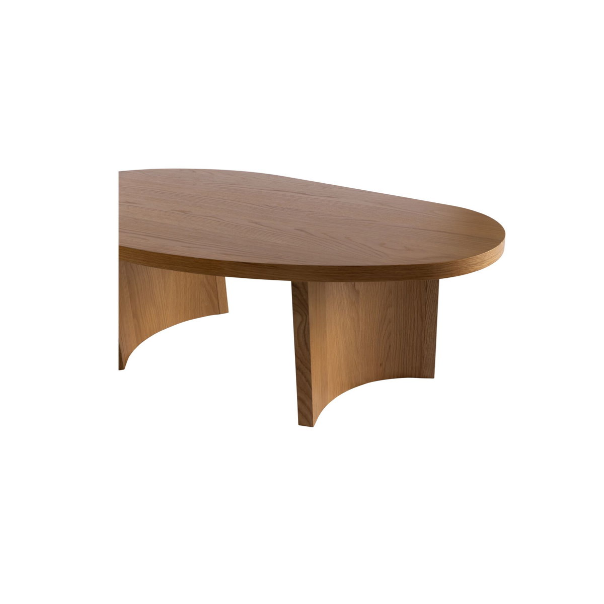 Louise Coffee Table Natural, by Moe's Home, 48" width x 16" height x 25.5" depth View 4