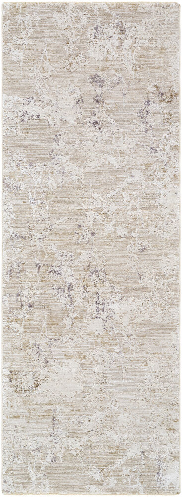 Gakko Machine Woven Rug, by Surya, 7'2.61" length x 2'7.5" width