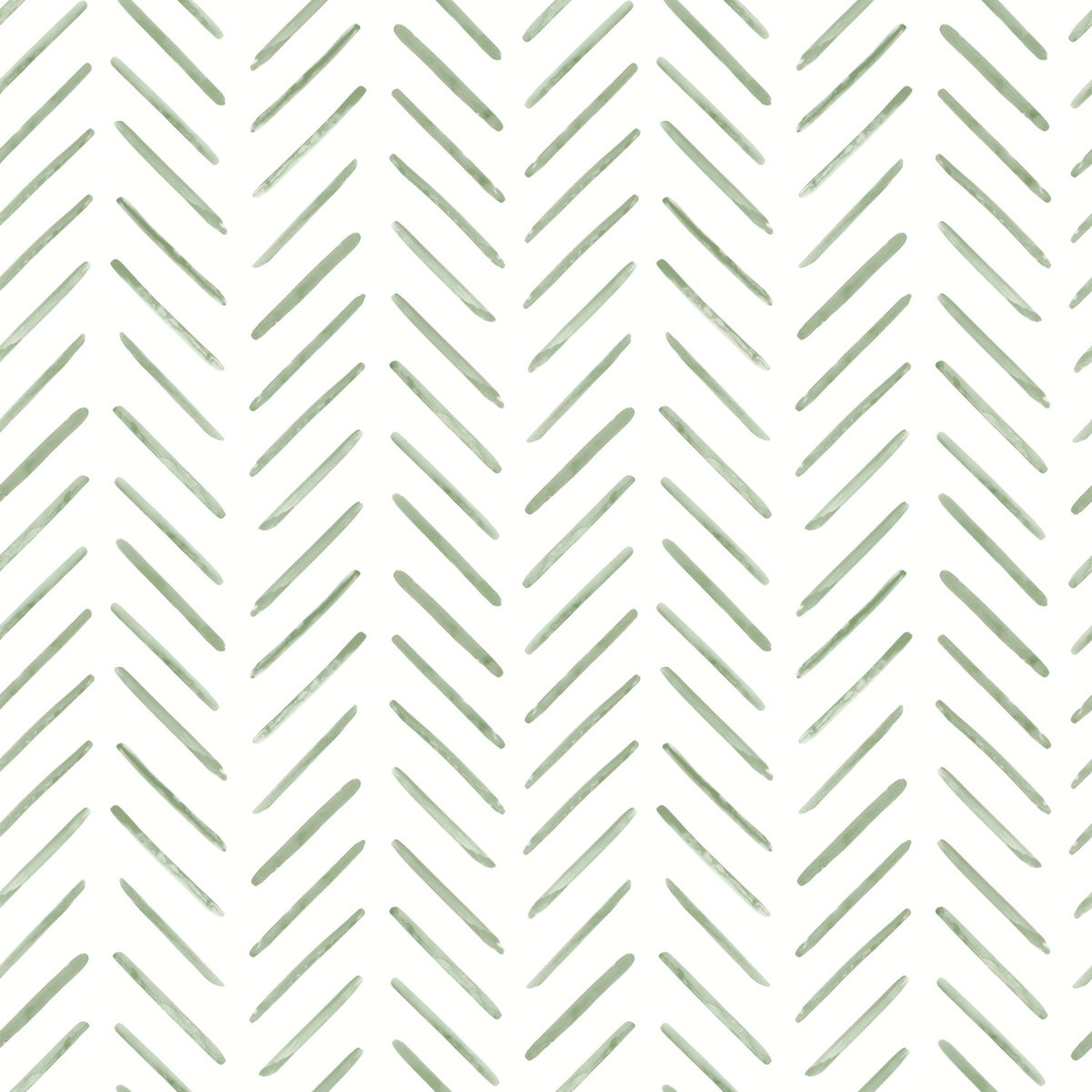 Painted Herringbone Green Wallpaper, by York Wall, 33' length x 1'8.5" width x 0.02" depth
