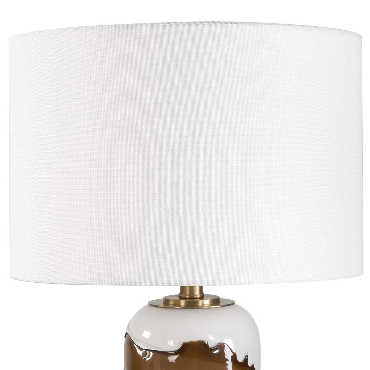 Ararat Swirl Table Lamp, by Uttermost, 15" width x 24" height x 15" depth View 5