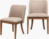 Brooke Dining Chair, by Surya, 20" width x 32" height thumbnail