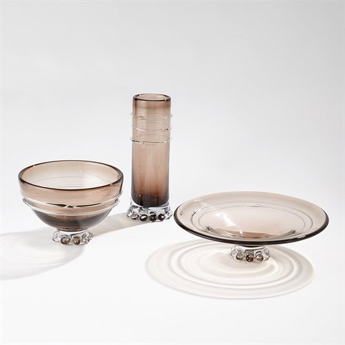 Verre Lisse BowlDore, Decor by Global Views, 8.25" height View 8