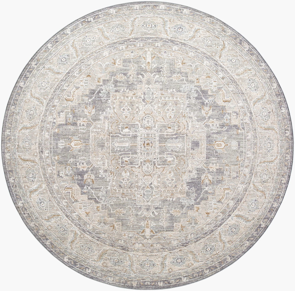 Avant Garde Machine Woven Rug, by Surya, 6'6.74" length x 6'6.74" width