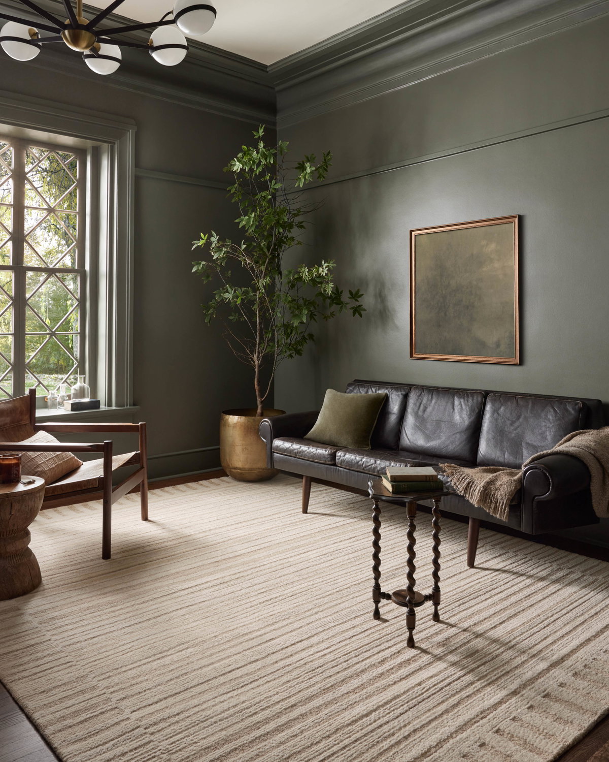 Magnolia Home by Joanna Gaines x Loloi Rae Rug, 1'6" length x 1'6" width View 2