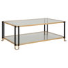 Kentmore Glass Coffee Table, by Uttermost, 48" width x 17" height x 30" depth thumbnail 5