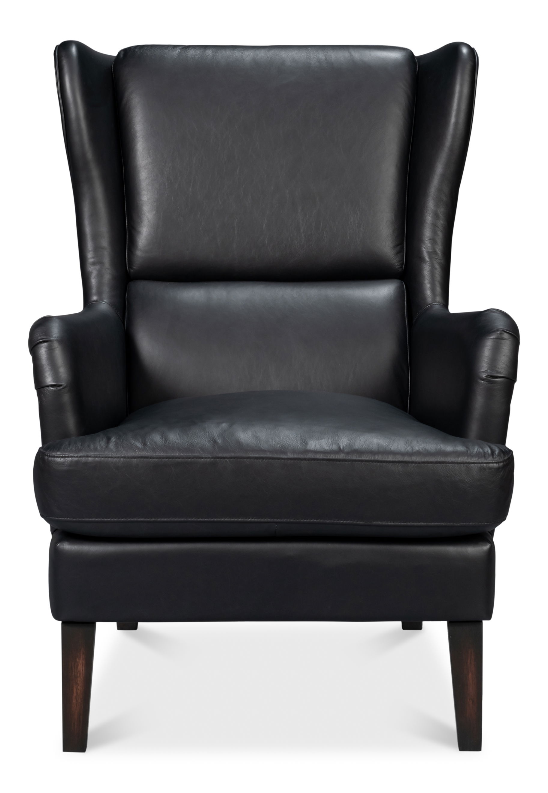 Elite Wing Lounge Chair  Onyx Black large image 