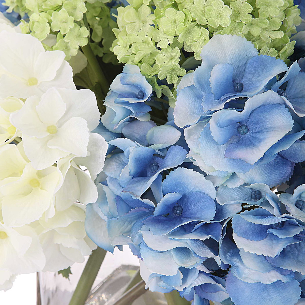 Providence Hydrangea Bouquet, Artificial Plants & Flower by Uttermost, 16.25" width x 13.62" height x 16.25" depth View 4