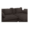Daydream Sectional Dark Brown thumbnail 5
