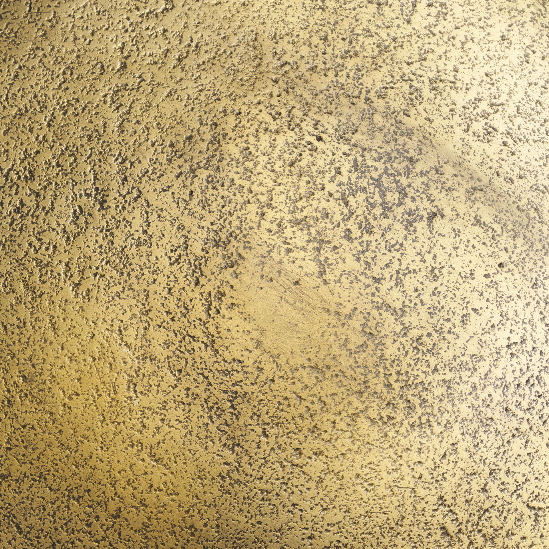 Risha Small Gold Metal Accent Table, Side & End Table by Mercana, 12.75" length x 12.75" width x 20.25" height View 3