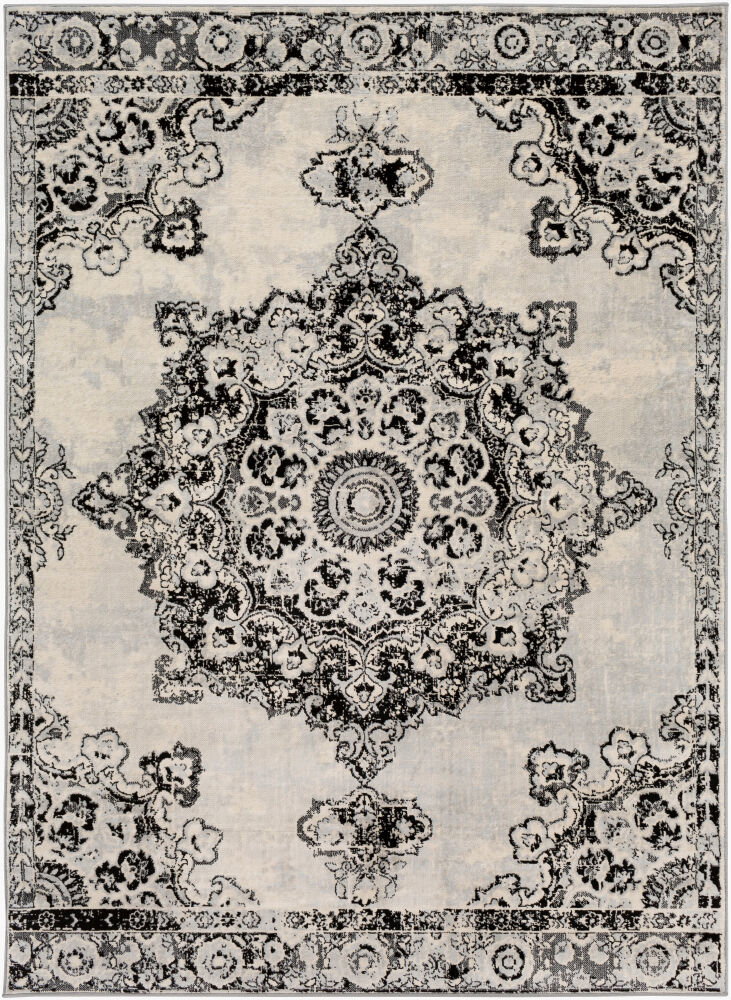 Monaco Machine Woven Rug, by Surya, 1'3.75" length x 1'3.75" width