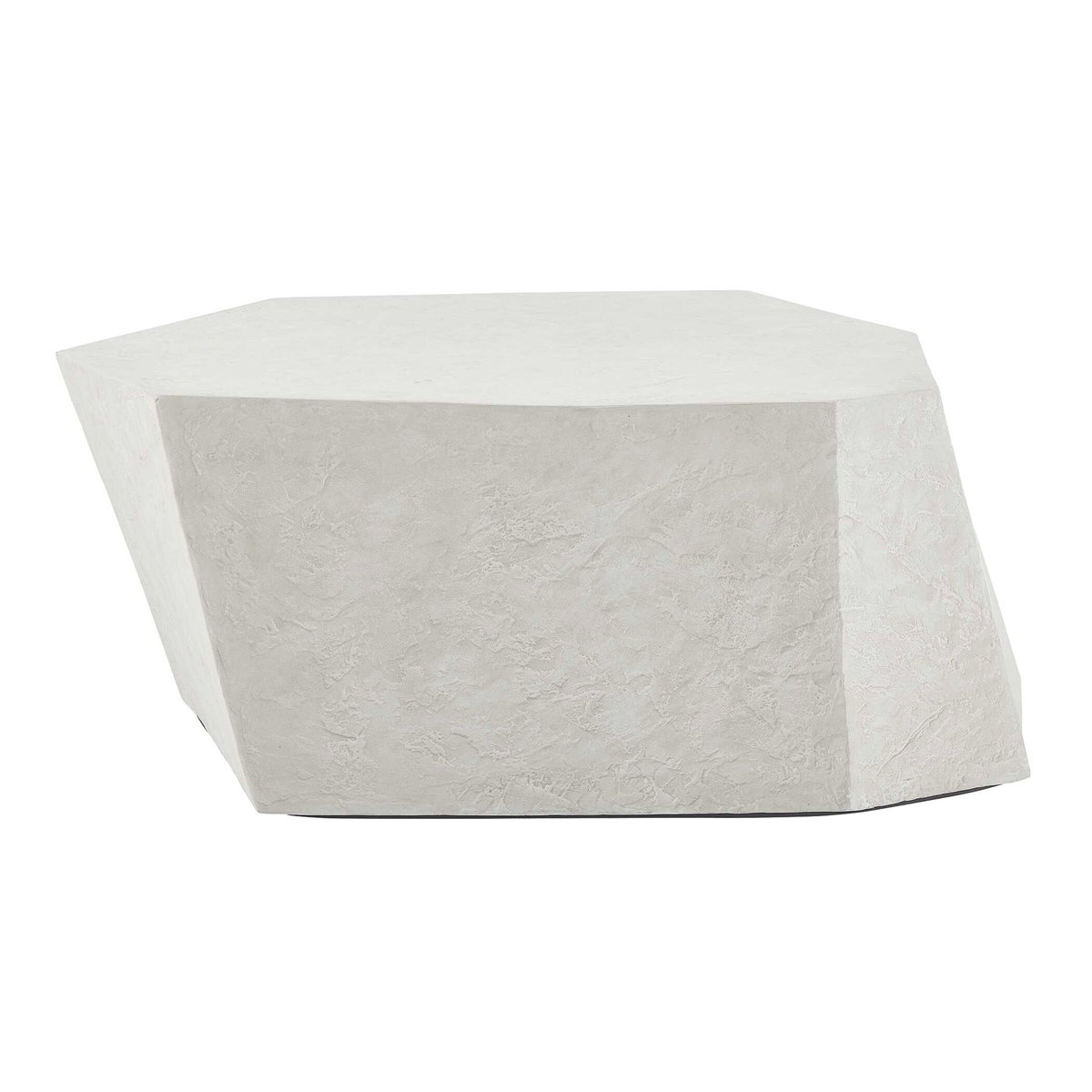 Parra Limestone Outdoor Coffee Table, Outdoor Table by Uttermost, 3'2" width x 1'3" height x 2'4" depth View 5