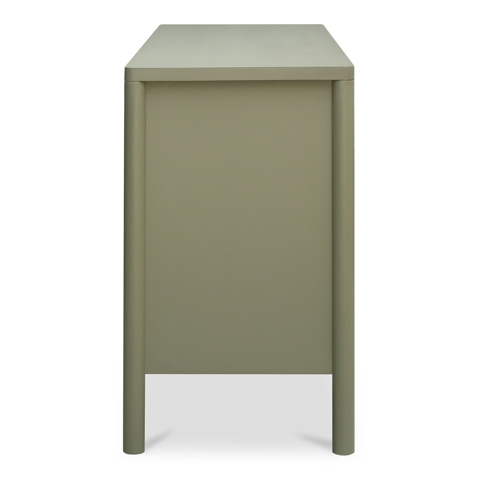 Hannah Sideboard Green, Cabinets & Sideboard by Moe's Home, 72.8" width x 34.4" height x 20.1" depth View 3