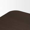 Welborn 72'L x 40'W Rectangular Dining Table | Modern | Dark Brown Wood | Seats 6, by Mercana, 72" length x 40" width x 30" height thumbnail 5