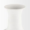 Toru Tall White with Grey Ombre Metal Vase thumbnail 4